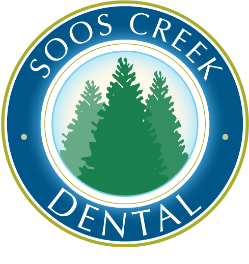 Soos Creek Dental Logo White